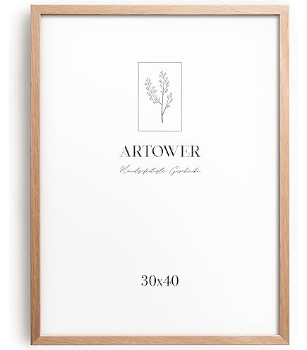 Vintage houten lijst / fotolijst bruin 37x31 cm - Lijsten | Fotolijsten