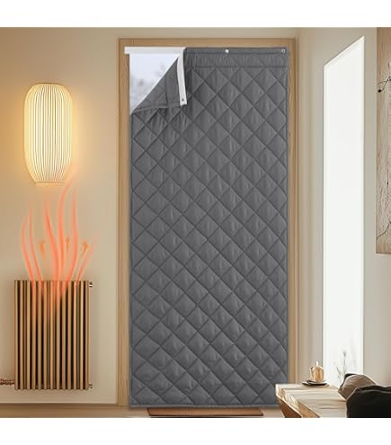 Magnetisch Thermisch Geïsoleerd Deurgordijn 100 x 205 cm