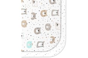 FlyIdeas Set 2 Lenzuola con Angoli per Culle e Lettini Neonato, 120x60 cm 100% Morbido e Soffice Cotone Certif. Lenzuola Bambino Elasticizzate