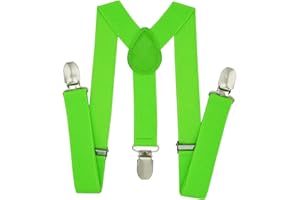 WANNGE PlayCool - Bretelle a Y regolabili, larghe 2,54 cm, per bambini e bambine