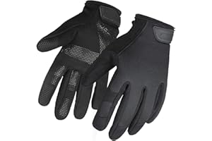 OZERO Rękawice robocze | Rękawice ogrodowe | Rękawice mechaniczne z palcami dotykowymi - do prac ogrodowych - dla mężczyzn i kobiet