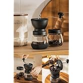 valletta Matera Coffe Grinder Seramik &Ouml;ğ&uuml;t&uuml;c&uuml;l&uuml; Cam Kahve Değirmeni &Ouml;ğ&uuml;t&uuml;c&uuml;s&uuml;