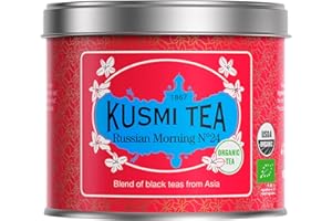 ‎KUSMI TEA Kusmi Tea - Russian Morning N°24 BIO - 100 g Metall Teedose (etwa 40 Tassen)