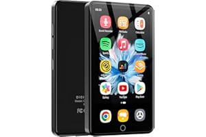 AHENOD 144GB MP3 Player mit WiFi & Bluetooth, 4.02“ IPS HD Touch Screen, MP4 Player mit Lautsprechern, Musikplayer für Kinder, Android Music Player vorinstalliert mit Spotify, Deezer, Play Store