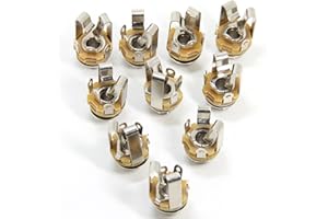 Conector de audio hembra, Jack estéreo, de 6,35 mm (1/4") panel TRS, de Ancable.