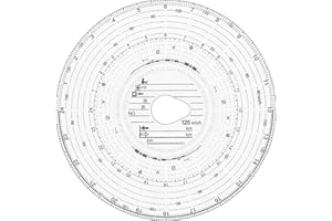 ‎RNKVERLAG RNKVERLAG 3100 - Original HAUG Diagrammscheiben 125 100 (125 km/h Kombi), 1 Packung à 100 Stück