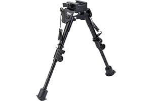 Caldwell Unisex 1108246-SSI Pic Riel Xla Fija Bípode, Negro, 6-9-Inch