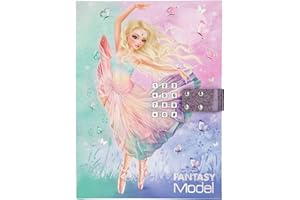 ‎DEPESCHE Depesche 11052 Tagebuch mit Code und Sound, Fantasy Model Ballett, rosa, ca. 20,5 x 15 x 3 cm