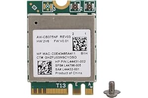 ANNADUE Modulo Wifi per Windows 10/Linux/Android, Ecc., 2.4/5.0GHz Bluetooth 5.0 M.2 Scheda di Rete Wireless NGFF per RTL8822CE, 802.11a/b/g/n/ac