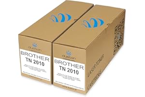 2X TN2010/TN420, TN-2010 czarny toner Duston, kompatybilny z BrotherDCP-7055 DCP-7057E HL-2130 HL-2135W