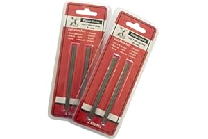 XCALIBUR TOOLING 4 x 82mm Planer Blades 82mm Electric Planer Blades for Bosch, DeWalt, Makita, Ferm, Hitachi, Holz-Her, JCB, Mafell, Peugeot, Ryobi, Skil