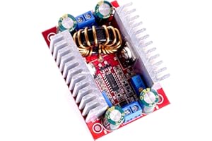 LAOMAO Convertidor DC Boost 8.5-50V a 10-60V 400W 12A Regulador Power Módulo