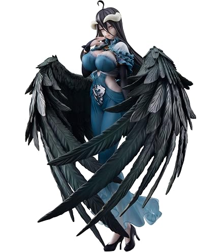 Kadokawa Albedo Restrained Ver. Statue – 23 Cm, 1/7 Skala, Overlord Anime-Figur