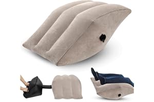 KENGLEEG Venenkissen Beinhochlagerungskissen Beinkissen Hochlagerung Aufblasbare Keilkissen Komfort Kniekissen Für Verbesserung Der Durchblutung Reduzierung Von Schwellungen Schlafen Operationen Schwanger