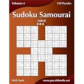 Sudoku Samurai - Dif&iacute;cil - Volumen 4 - 159 Puzzles