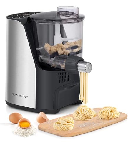 Sirge PASTAMAG26 Machine à Pâtes Automatique 300W - 26 Formats Inclus - Jusqu'à 900g De Pâte