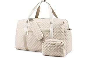 LOVEVOOK Reisetasche Damen Sporttasche Groß mit Laptopfach Weekender Handgepäck Tasche Gym Bag Travel Duffle Fitness Frauen Kliniktasche Krankenhaustasche für Reise Flugzeug Sport Leicht