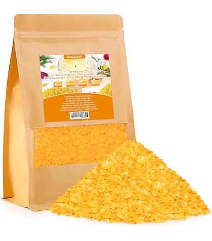 Cire D'Abeille Blanche ActiveTimeLife 200g - Naturelle - Pour Cosmétiques, Bougies, Savons