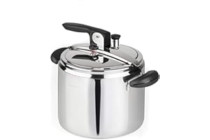 Barazzoni Pentola a Pressione modello Amelia+, ø22cm, capacità 7,0lt. Made in Italy