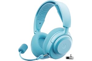 SteelSeries Arctis Nova 3X Wireless - Xbox Headset - Gaming Headset - Mobile App Control - 40 HR Battery with fast charging - Compatible with Xbox, PC, Switch and more - 2.4GHz/Bluetooth - Aqua