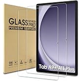 WD&amp;CD 2 Pieces Screen Protector Compatible for Samsung Galaxy Tab A9+ Tempered Glass, High Definition, Tempered Glass Film Co
