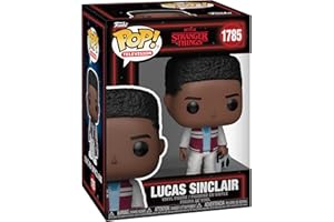 Funko POP! TV: Stranger Things Season 5 - Lucas Sinclair - Figura in Vinile da Collezione - Idea Regalo - Merchandising Ufficiale - Giocattoli per Bambini e Adulti