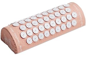SHAKTIMAT Shakti Premium Acupressure Pillow Jaipur Level 2, Sustainable & Durable, Relieves Stress & Tension, Promotes Relaxation & Focus, Ethically Handcrafted Acupuncture Massage Pillow in India, Organic