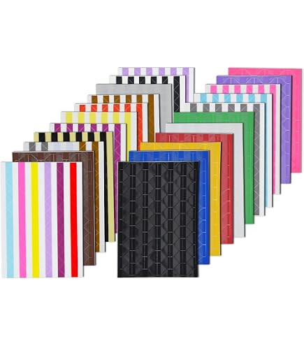 2448 Autocollants Coins Photo - Lot De 6 Couleurs Pour Scrapbooking Et Albums Photos