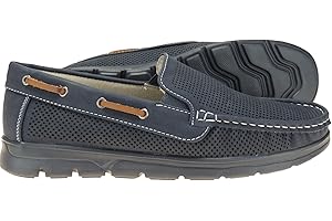 Calzados Romero. KALASITY. Mocasín Náutico de Hombre Calado con Piso al Tono para Verano.