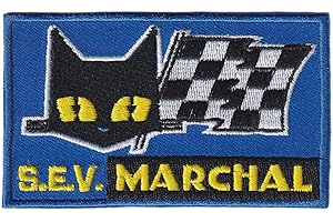 FROM HAWAII WITH LOVE - 553A - 8,8 cm x 5,2 cm - Ecusson Patch Brodé Thermocollant - Bougie Phare Démarreur Alternateur Pièce Automobile Moto Ancienne Rétro Vintage Publicité