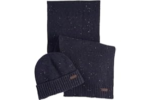 Barbour Set sciarpa e cappello uomo 2MMGS0047 NAVY