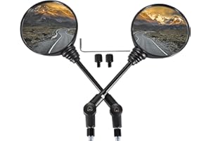 ‎GOOFIT GOOFIT 8mm 10mm Umbauschraube Seitenspiegel 360° verstellbar drehbar Lenker kompatibel mit ATV UTV Dirtbike Quad Roller Moped Motorrad Go Kart Buggy Quad Buyang