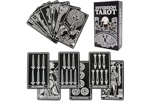 SWZY 78 Karten Set,Deck Karten Set für Anfänger,Inversion Karten mit Box,Partyspiele Dobble Spiel Kartenspiele für Erwachsene Spirit Card