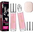 2 Pack Pheromone Perfume for Women Roller Ball 10ml Perfume Women Pheromone Infused Essential Oil Perfume Cologne Pheromone Perfume for Men and Women