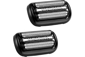 WIGTHVOY Testina di ricambio per rasoio Series 5 Compatibile con Braun il rasoio elettrico a lamina, Compatibile con Braun 5020cs 5018s 5035s 5049cs Etc Testina di ricambio per rasoio elettrico, Nero