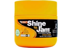 Proam Ampro Shine 'n Jam Konditionierungsgel, extra haltbar, 4 Oz
