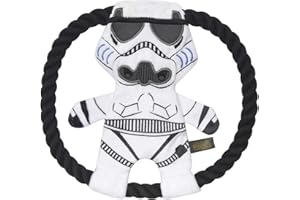 MARVEL OYYXNN Star Wars for Pets Plush Storm Trooper Rope Frisbee Dog Toy | Fetch Toys for Dogs