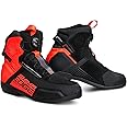 Shima Edge Motorrad Schuhe Herren Damen Leder Belüftet Wasserdicht ATOP Motorradstiefel Protektoren Sneaker Rutschfeste