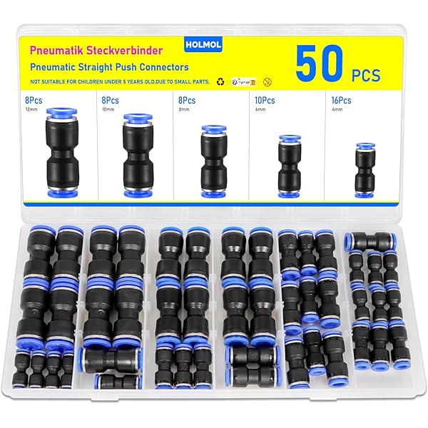 Festo 153049 QSL-1/4-8 Push-in/Threaded L-Fitting, Nickel Finish