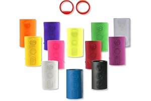 EMAX BOWLING SERVICE GMBH MAXIMIZE YOUR GAME Vise Grip - Insertos para dedos P/O – Power Lift/Oval – Inserciones de goma para una pelota de bolos – Paquete doble – Agarre duradero con dos lados – Ajuste ceñido – Diferentes tamaños y colores