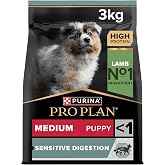 Pro Plan Puppy Sensitive Digeston Kuzu Etli Yavru K&ouml;pek Maması 3 Kg