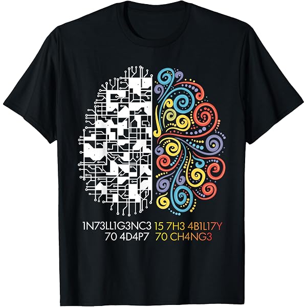 FerociTees 'Intelligence Is The Ability To Adapt To Change' Hawking Men's T-Shirt – Navy Blue