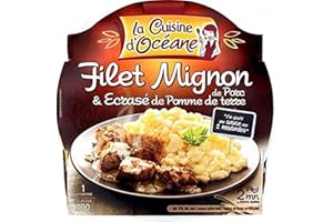 La Cuisine d'Océane Filet mignon de porc & écrasé de pomme de terre - La barquette micro ondable de 300g