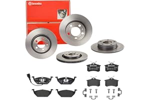 BREMBO BUNDLE Bremsen Set Bremsscheiben Bremsbeläge Brembo vorne hinten VW Golf 4 1J A3