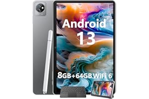 10 Inch Tablet Blackview Tab70WIFI Android 13 Tablets, WIFI 6 Tablet, 8+64GB/2TB, 6580mAh, 10W Fast Charging Android Tablet, Google GMS Certified, Bluetooth 5.0, Type C, 2 Years Warranty - 2024