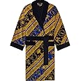 Versace I Love Baroque Bathrobe Size 3XL Colour: Black/Blue