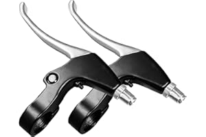 IBK STS Coppia leve freno bicicletta leva freni bici universali alluminio v-brake bike (Grande - 11cm)