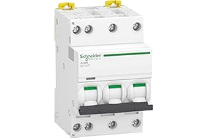 Schneider Electric - Acti9 iDT40T - disjoncteur modulaire - 3P+N - 16A - courbe D - 4500A/6kA - A9P32716