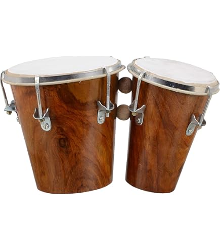 Tycoon Percussion 6 Inch & 7 Inch Ritmo Bongos - Natural
