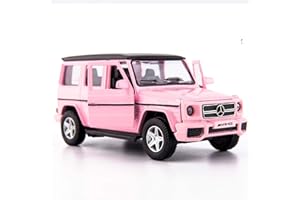 RMZ City 1/36 Scale Mercedes Benz G63 Casting Car Model, Zinc Alloy G Wagon Toy Car for Kids, Pull Back Vehicles Toy for Toddlers Kids Boys Girls Gift (Pink)